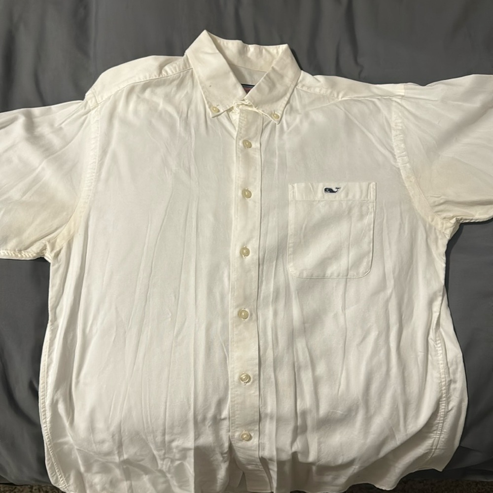 Vineyard Vines white dress shirt